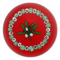 Perthshire Xmas paperweight for 1972