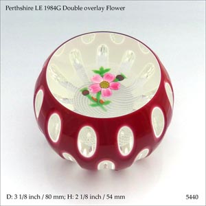 Perthshire LE 1984G paperweight (ref. 5440)