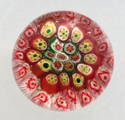 Early Chinese millefiori paperweights