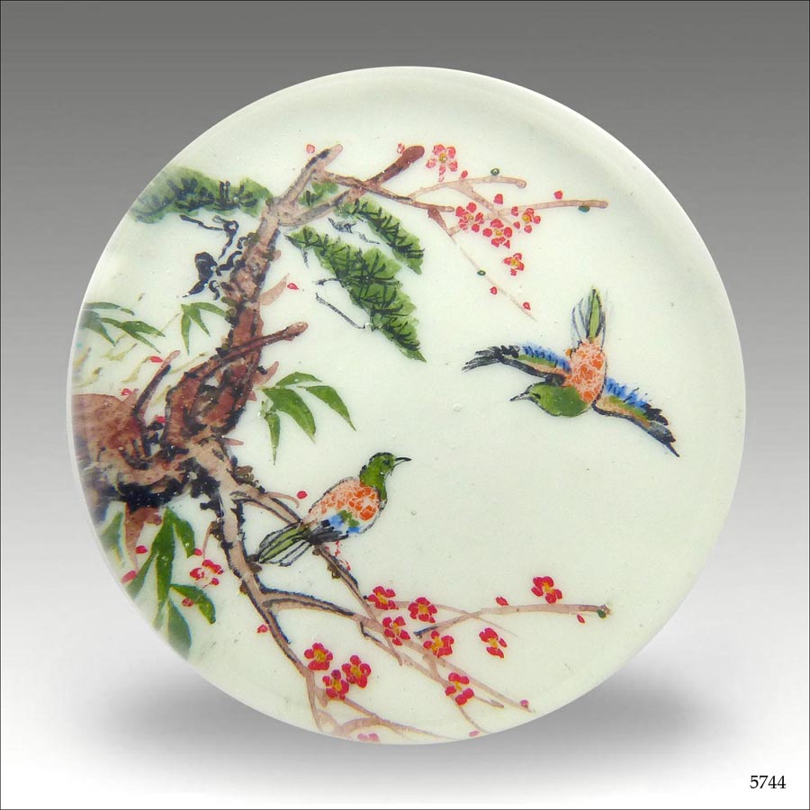 Chinese White paperweight (ref. 5744)