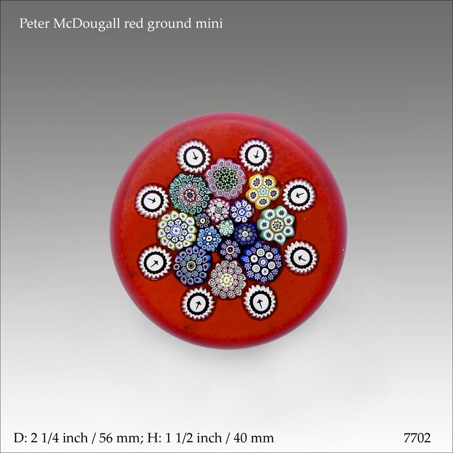 Peter McDougall paperweight (ref. 7702)
