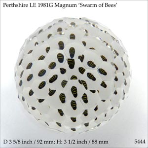 Perthshire 1981G Magnum paperweight (ref. 5444)