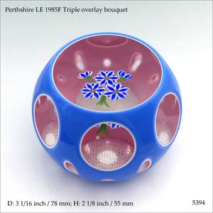Perthshire LE 1985F paperweight (ref. 5394)