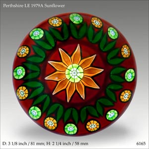 Perthshire LE 1979A paperweight (ref. 6165)